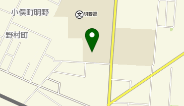 明野高等学校武道場及び体育館の地図画像