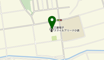 三重電子スマイルアリーナ小俣(伊勢市小俣総合体育館)の地図画像