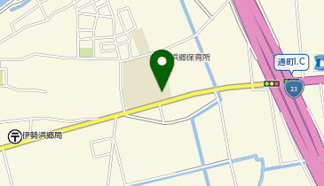 伊勢市立浜郷小学校屋内運動場の地図画像