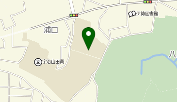 伊勢市立早修小学校屋内運動場の地図画像