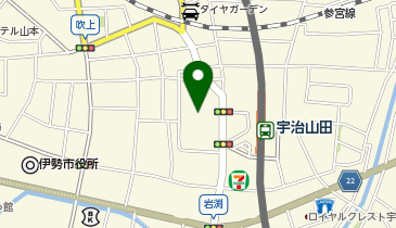 シンフォニアテクノロジー響ホール伊勢(伊勢市観光文化会館)の地図画像