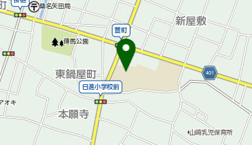 日進小学校の地図画像