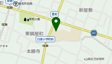 日進小学校の地図画像