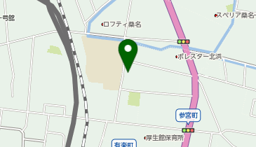 修徳まちづくり拠点施設の地図画像