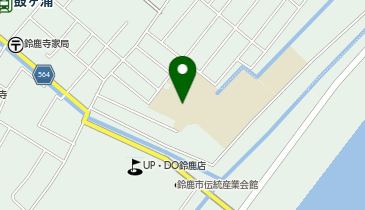 鼓ヶ浦中学校校舎の地図画像