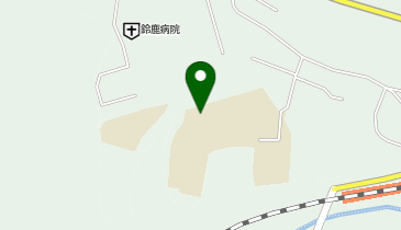 白鳥中学校体育館の地図画像