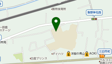 清和小学校体育館の地図画像