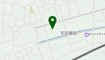 牧田公民館の地図画像