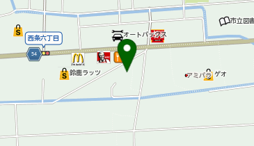 飯野公民館の地図画像