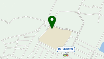 郡山小学校体育館の地図画像