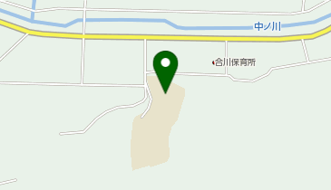 合川小学校体育館の地図画像