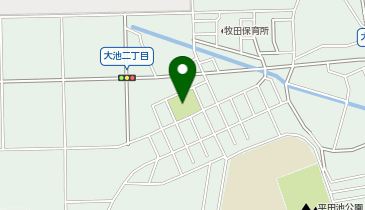 大池公園の地図画像