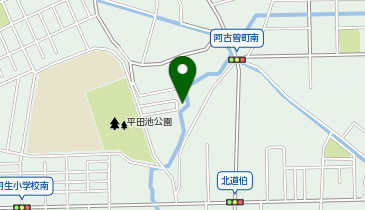 大池一丁目公園の地図画像