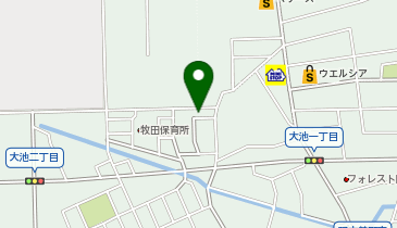 大池一丁目2号公園の地図画像