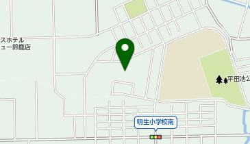 大池二丁目1号公園の地図画像