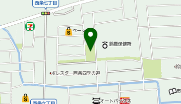 西条2号公園の地図画像