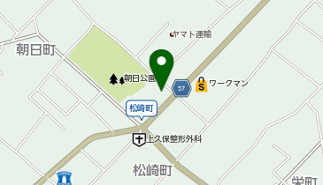 名張市民センターの地図画像