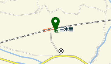 JR三木里駅前広場の地図画像