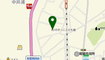 ひのきっここども園の地図画像