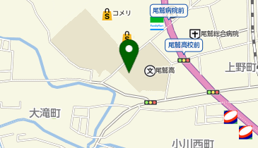 尾鷲高等学校体育館の地図画像