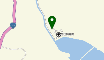 早田コミュニティーセンターの地図画像