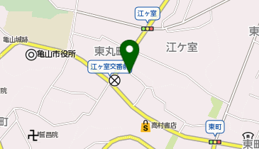 旧城東地区コミュニティセンターの地図画像