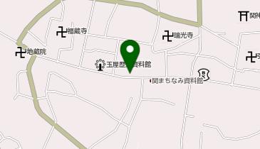 関まちなみ文化センターの地図画像