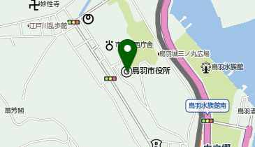 鳥羽市役所西庁舎の地図画像