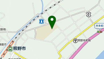 木本小学校の地図画像