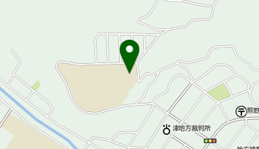 木本中学校の地図画像