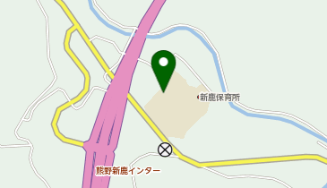 新鹿小・中学校の地図画像