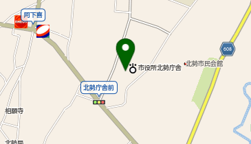 いなべ市役所北勢庁舎の地図画像