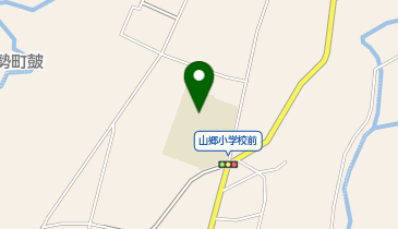 山郷小学校の地図画像