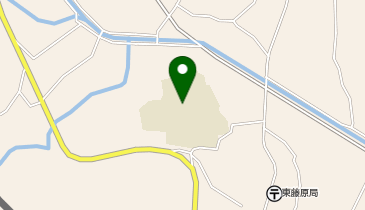 旧東藤原小学校の地図画像