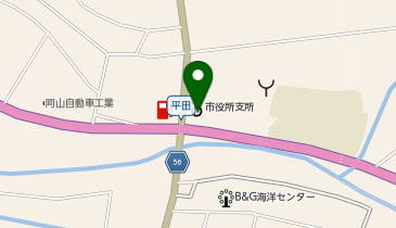 大山田福祉センターの地図画像