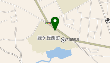 伊賀白鳳高等学校 武道場の地図画像