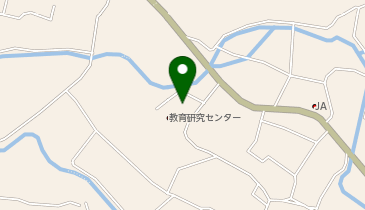 教育研究センター 体育館の地図画像