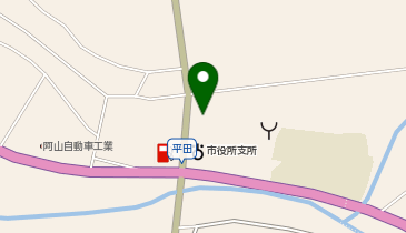 大山田保健センターの地図画像