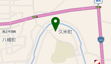 久米町市民館の地図画像