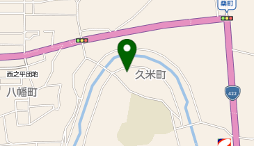 久米町市民館の地図画像