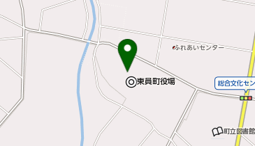 東員町保健福祉センターの地図画像