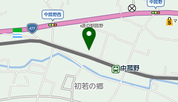 菰野第二区公民館の地図画像