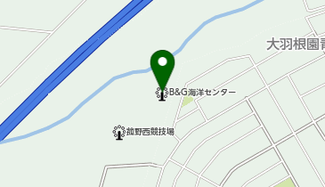 菰野町B&G海洋センターの地図画像
