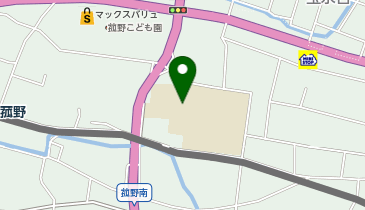 菰野小学校の地図画像