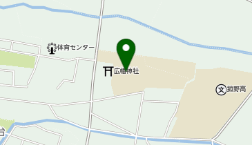 菰野中学校の地図画像