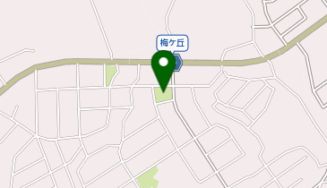 梅ヶ丘第二公園の地図画像