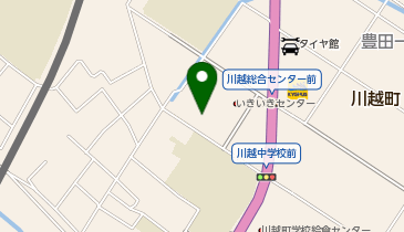 豊田一色地区公民館の地図画像