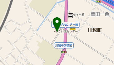 川越町いきいきセンターの地図画像