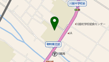 川越北小学校の地図画像