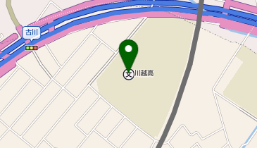 三重県立川越高等学校の地図画像